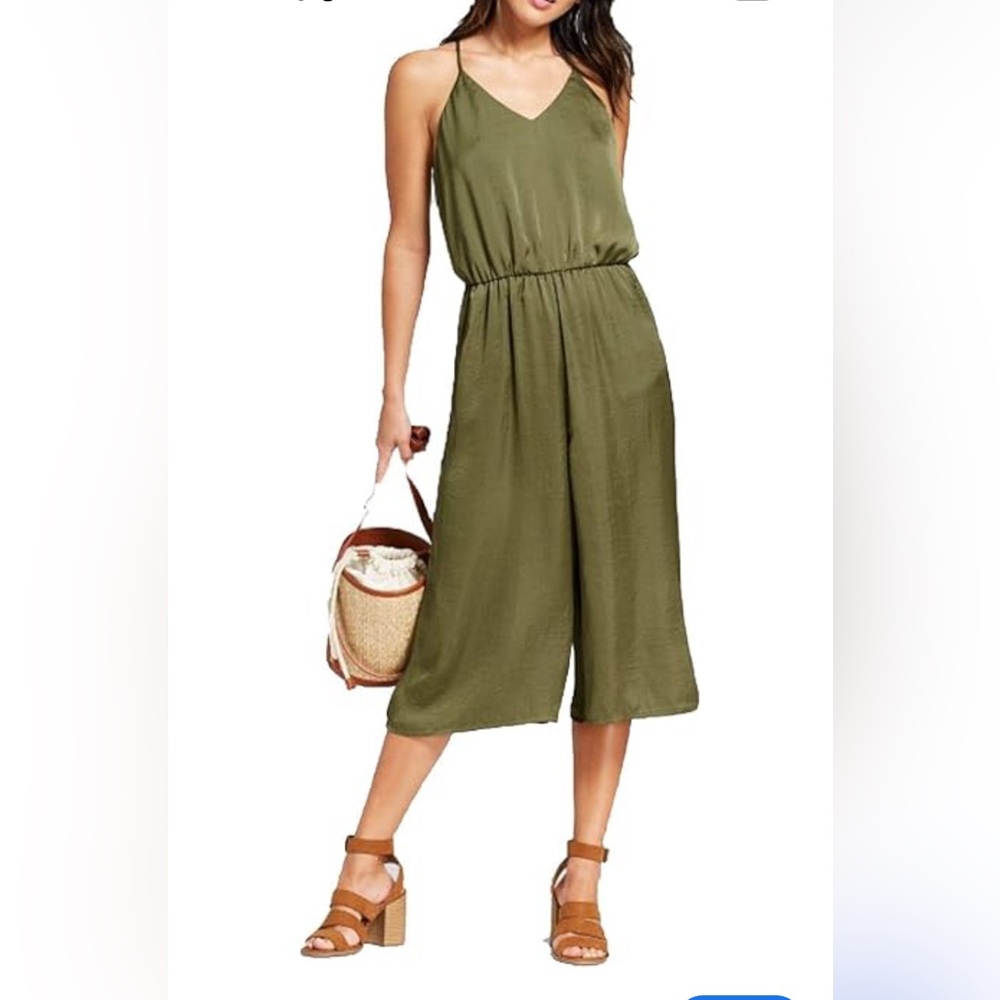 Xhilaration. Green Sleeveless Maxi Romper. Size XXL